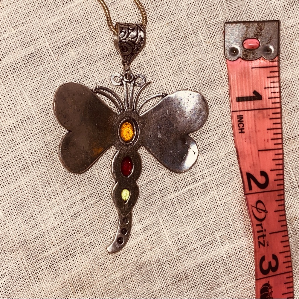 Firefly handcrafted Topaz multi-gem Pendant - Picture 5 of 7